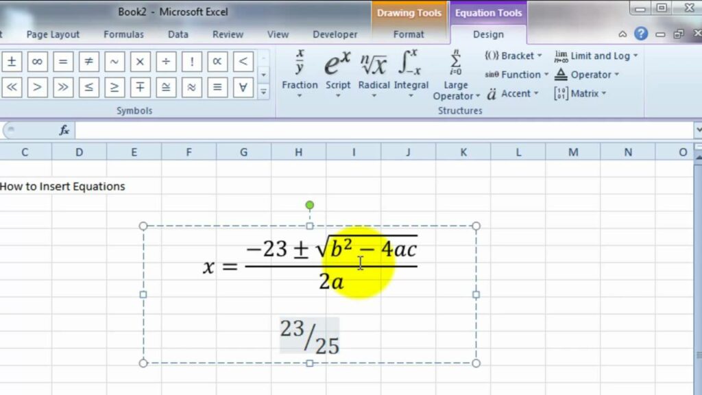 How To Write Formula In Excel For Sum